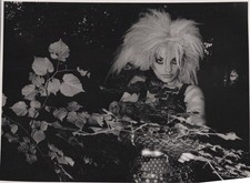 Nina Hagen Foto Schwarz und