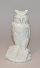 Nymphenburg Porzellan Eule auf