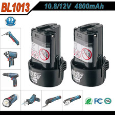 2x Original Akku BL1013 10,8V Li-Ion Ersatz Für Makita BL1014 194550 Ladegeräte