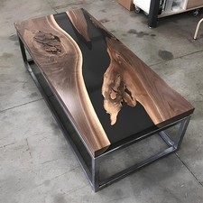 epoxid Harz Fluss Tisch Echtes