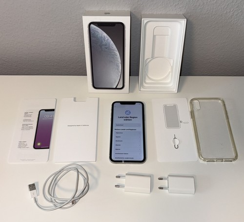 Apple iphone handy weiß - xr,