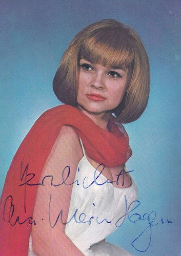 Autogramm eva maria - eva-maria, hagen