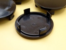4x Nabenkappen Nabendeckel Felgendeckel Träger 56 mm  52 mm schwarz 2207 S