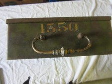 Alte Eisenkassette Nr. 1550, Eisenkiste 6 Kg, Kriegskasse?