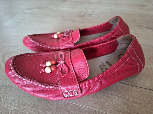 Caprice damen mokassin rot - damen,