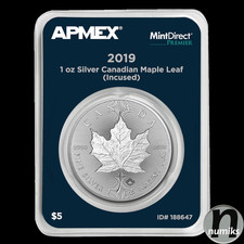 MAPLE LEAF Incused - 2019