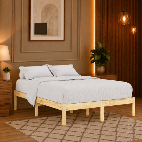 Massivholzbett kiefer - massivholzbett,