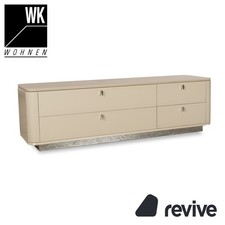 WK Wohnen Holz Sideboard Creme Lowboard
