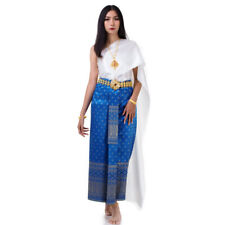 Traditionelles Thai Kostüm Lao Khmer Kleid Loi Krathong Kleidung Hochzeitskleid