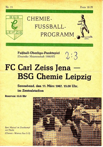 Ddr oberliga 67 chemie - oberliga,