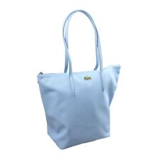 Lacoste Shopper Vintage Handtasche Shopper Deluxe Premium Babyblau