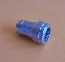 Kronos Push Klemm Verschraubung Typ I messing-vernickelt Größe wählbar