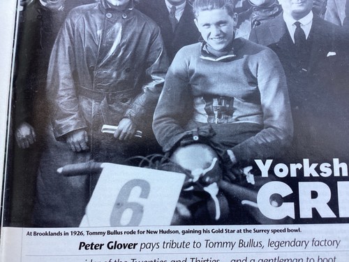 Tommy bullus brooklands t - tommy, t.t