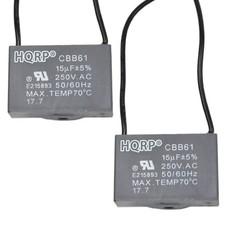 2-Pack HQRP Deckenventilator