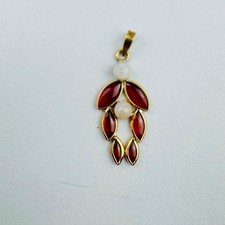 9 kt Gold Anhänger Karneol