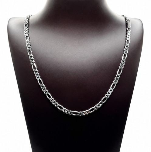 Figarokette 925 silber - figarokette,