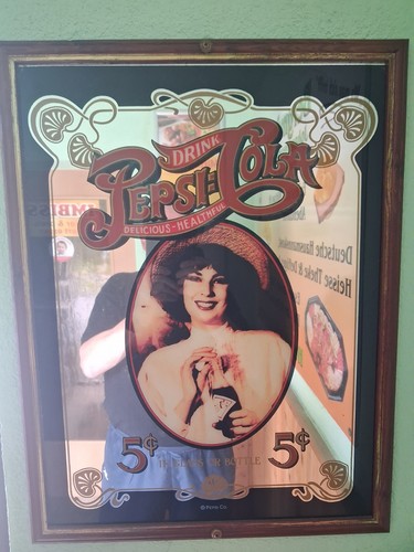 Pepsi cola werbespiegel - cola,