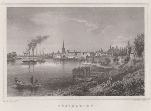 Düsseldorf gesamtansicht - düsseldorf,