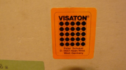 Visaton tieftonchasss aw - ws, 38
