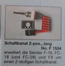 2-Wege Schalter lang Robbe Futaba F16 -FC 16 18 28 F1524