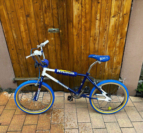 Bmx fahrrad blau - bmx,