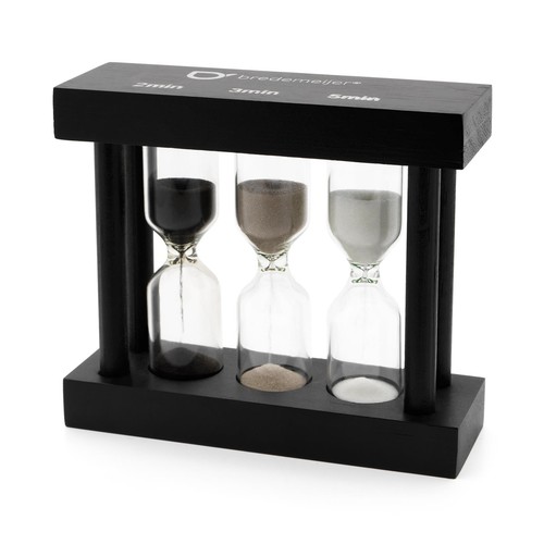 Holz tee uhr schwarz - holz, tea-timer