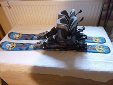 Kinder Ski Set, Schuhe 30 + Ski 90 cm