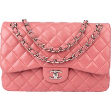 Chanel Quilted Lambskin Jumbo