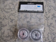 Wedico 145, (6), "2 VERCHROMTE FELGEN", Maßstab 1:16, NEU in OVP