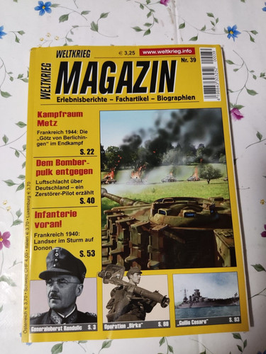 Alte zeitschrift weltkrieg - alte,
