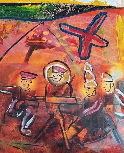 Malerei pop art - ,