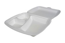 Menübox 3-geteilt 125 Stk