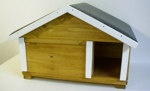 Katzenhaus outdoor isoliert - ,