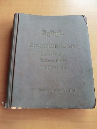 Ersatzteilliste ddr fahrzeug - ersatzteilliste,