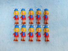 10 Wickie Figuren Heimo 5 cm   Wickie und die starken Männer   unbespielt neu