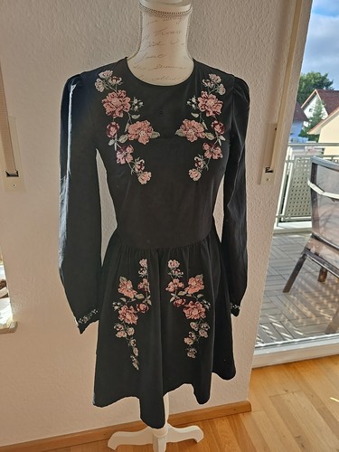Kleid schwarz weihnachten - schwarz,