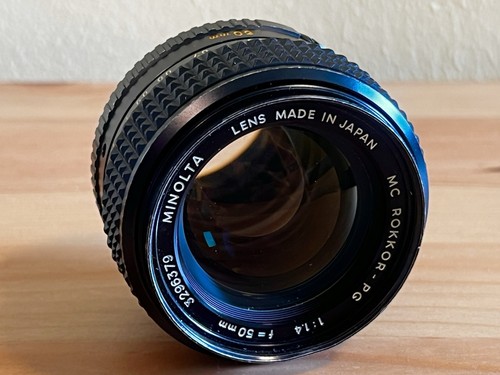 Minolta rokkor 50 mm - mc,