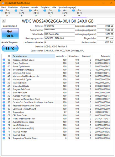 240gb green 5 ssd sata - -, 2,5"