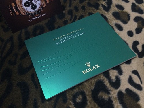 2014 italien rolex booklet - italien,
