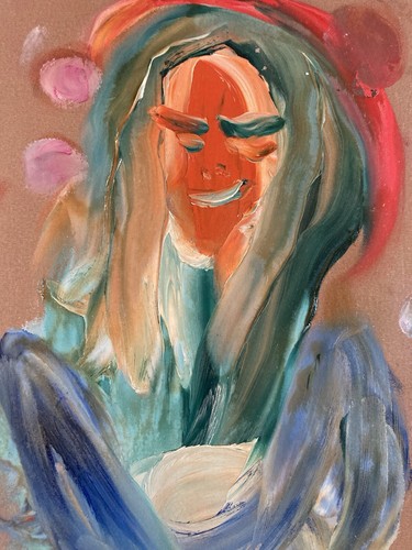 Sehr schön gemälde öl art - schön,