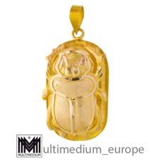 Vtg 750 gelbgold scarabäus - gelbgold,