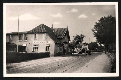 Ansichtskarte haffkrug - ansichtskarte,