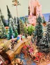 Modellbau Diorama "BURGRUINE"