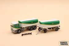 Herpa MAN F90 Benzintankanhänger LKW "BP" 1:87 /H24884