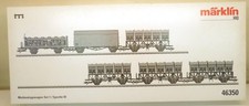 Märklin H0 46350 Muldenkippwagen-Set 1 der DB, Epoche III, mit 6 Wagen, KK   W98