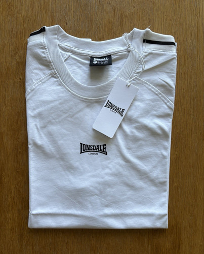 Lonsdale shirt weiß - t-shirt,