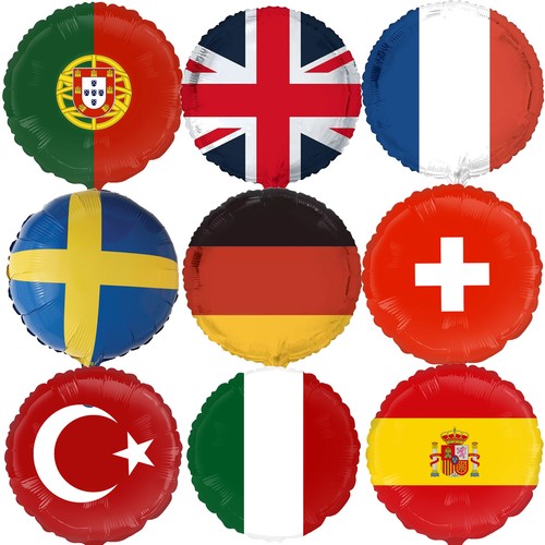 Folienballons länder flagge - flagge,