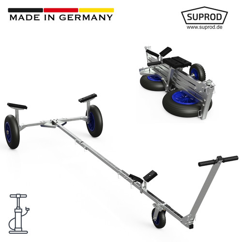 Faltbarer bootswagen slipwagen - faltbarer,