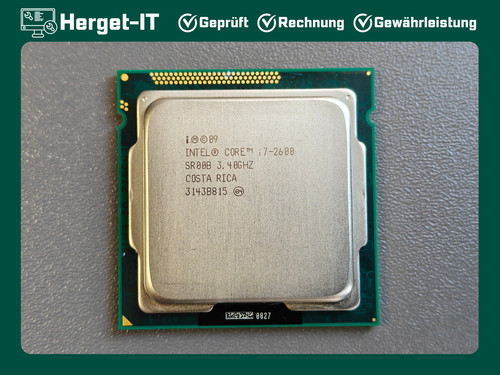Intel core 2600 - i7-2600, 3,40ghz