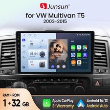 Für VW T5 Multivan 2003-2015 Carplay Android13 Autoradio GPS NAVI BT FM SWC WIFI